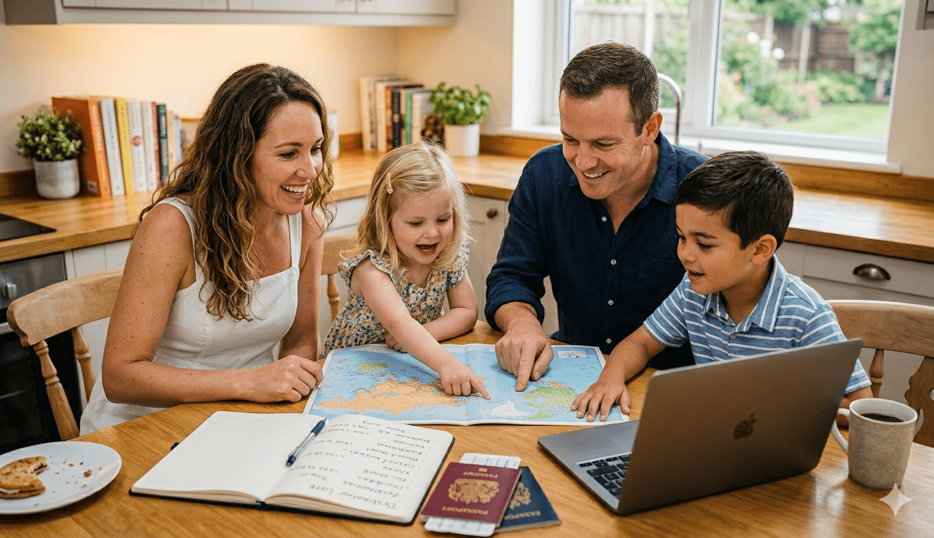 How to Plan a Family Vacation Step by Step: The Complete Guide for Stress-Free Family Travel