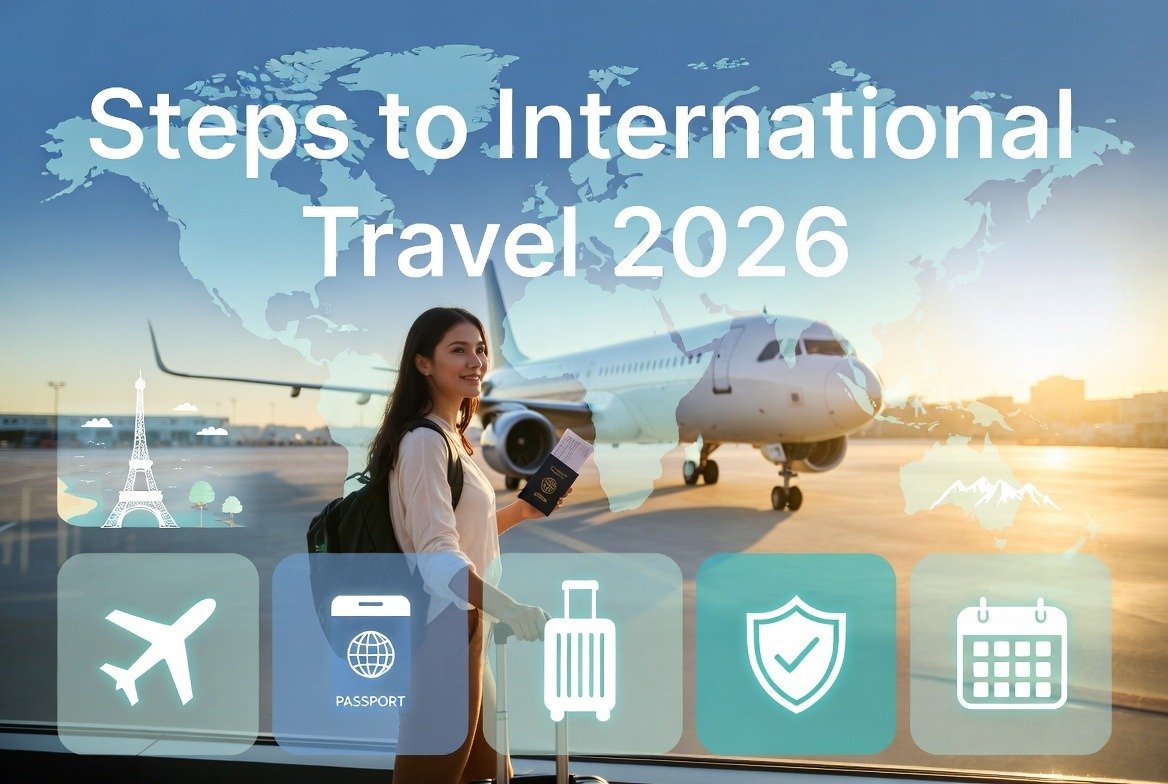 Steps to international travel